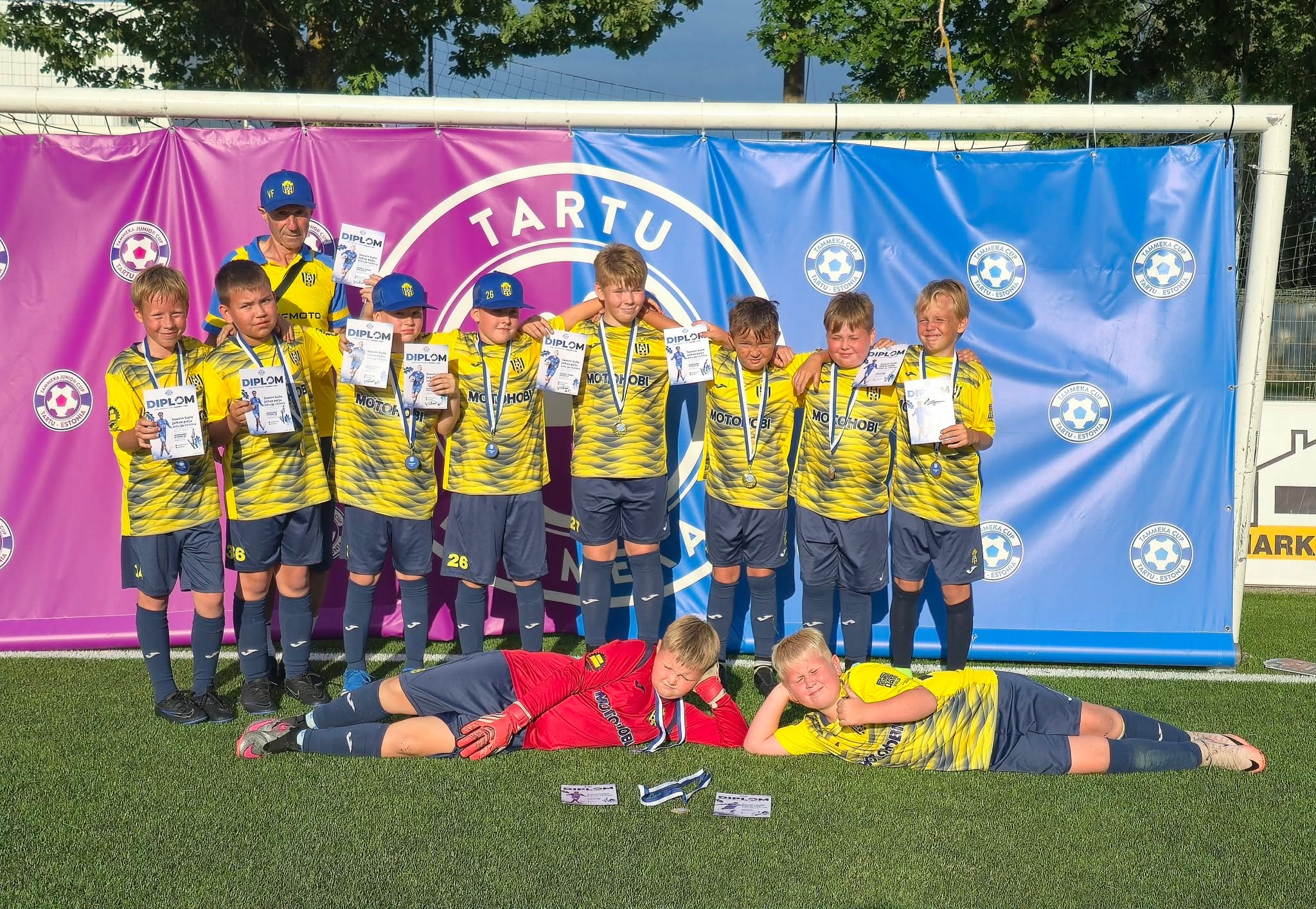 Tammeka Cupil olime esindatud viie võistkonnaga